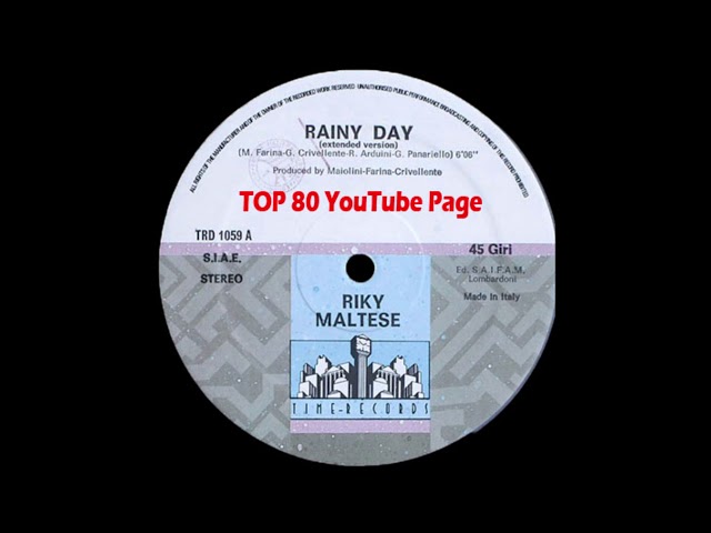 Riky Maltese - Rainy Day (Extended Version) - YouTube