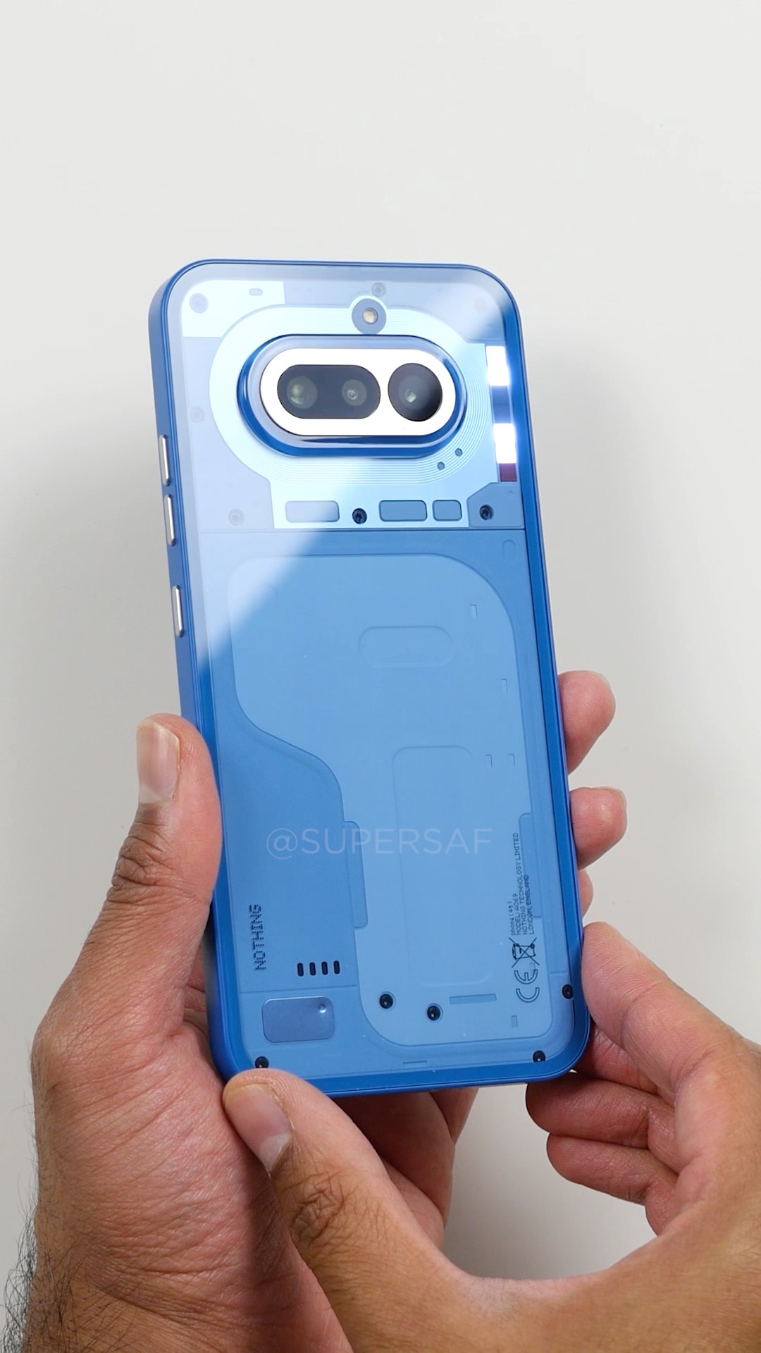 Nothing Phone (4a) Blue ASMR Unboxing - YouTube