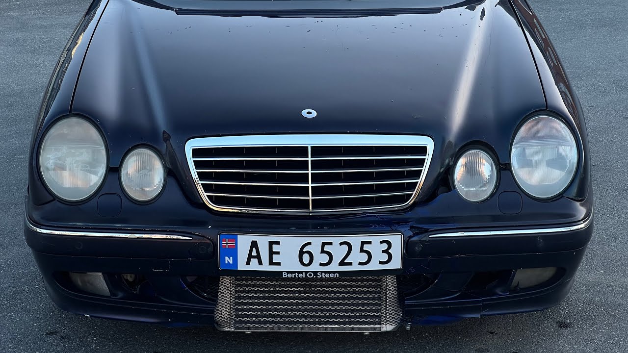 OM613 E320cdi hybrid turbo hardcut straight pipe