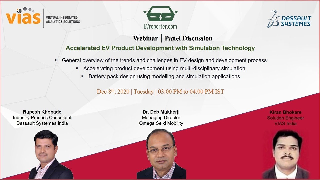 Full webinar | Accelerate EV Product Development with Simulation Tech ...