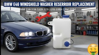 Fix Your E46 Washer Fluid Leak! BMW 3-Series Reservoir Swap (316i - 330d)