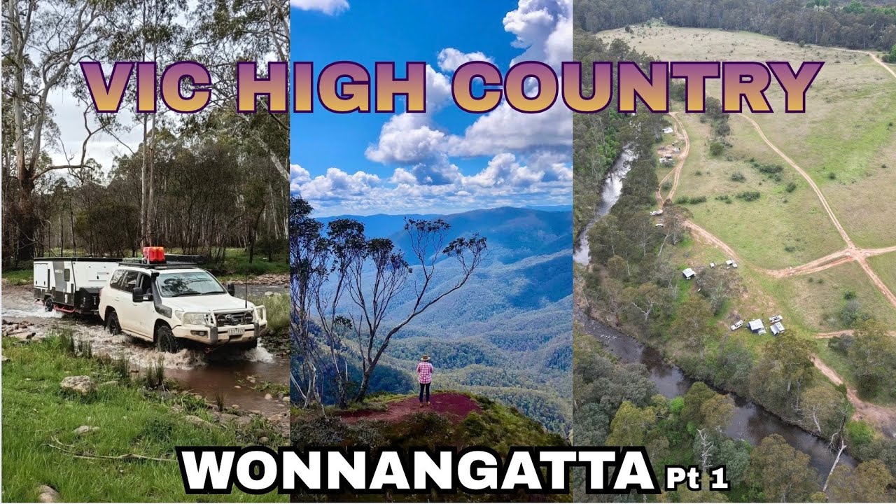 Долина Воннангатта, часть 1 — тропа Зека-Спур — кемпинг Vic High Country — караван Mars — равнина...