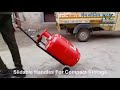 cylinder delivery boy trolley 🛒🛒🛒 easy for delivery