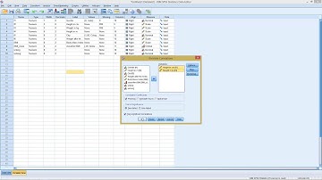 SPSS - Measures of Association (metric)