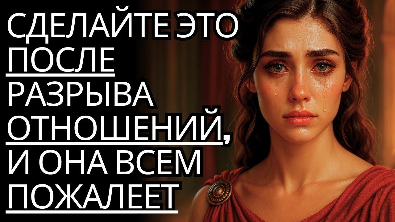 Сделайте это после разрыва отношений, и она обо ВСЕМ пожалеет | Стоицизм