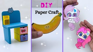 8 Easy Paper craft/ Easy craft ideas / miniature craft / how to make / DIY / school project #craft