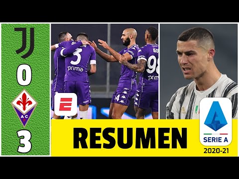 Juventus 0-3 Fiorentina. Dolorosa goleada en Turín. Cuadrado, expulsado. Cristiano no pudo | Serie A