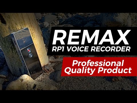 Remax RP1 Voice recorder (Unboxing and review)