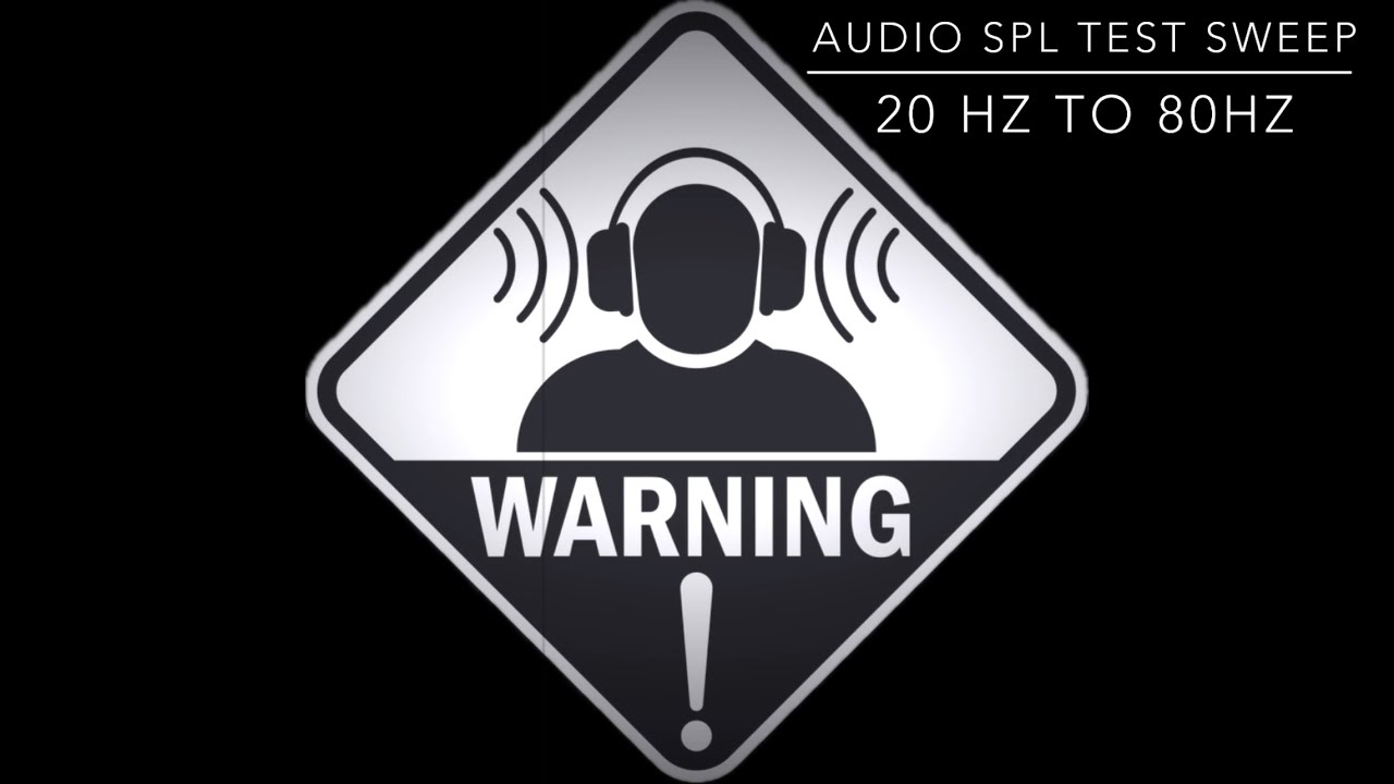 20hz to 80hz Test Sweep - Car Audio SPL - YouTube