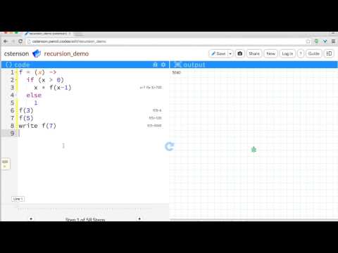 Pencil Code's Code Time Machine