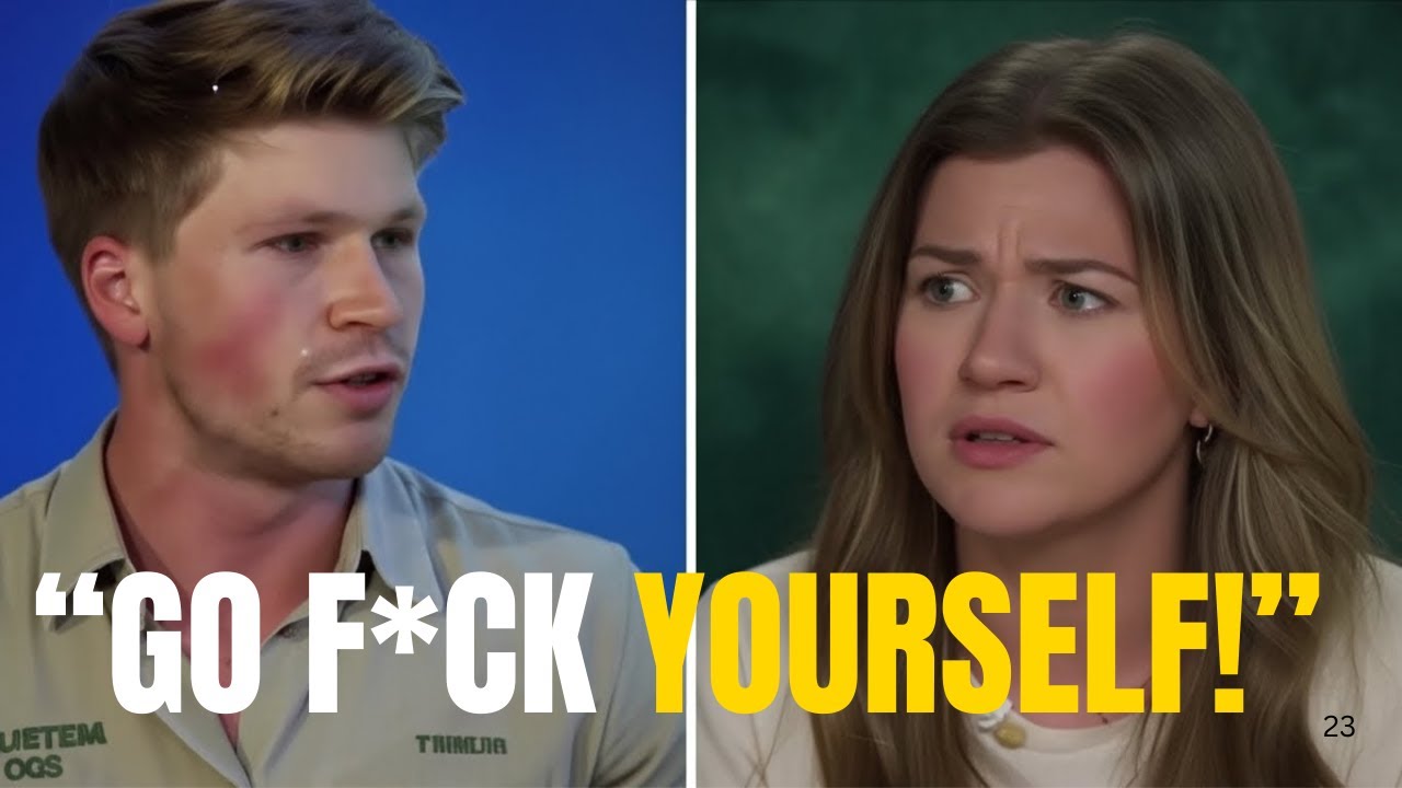 Robert Irwin vs Kelly Clarkson LIVE Clash Shocks Studio | Explosive On-Air Confrontation Breakdown