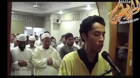 القارئ المغربي يوسف الدغوش قارئ صوته من اجمل الاصوات في العرب يعيش في امريكا