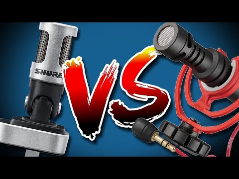 shure mv88 VS rode videomicro 🥊 BEST microphone for YOUTUBE VIDEOS with IPHONE [TEST]