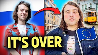 I left Russia and it RUINED MY LIFE... (Lisbon VLOG)