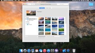 How to change the wallpaper - OS X 10.10 Yosemite screenshot 3