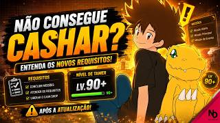 LADMO: NÃO CONSEGUE CASHAR ? ENTENDA SOBRE AS ALTERAÇÕES / RESTRIÇÕES !!! | DIGIMON MASTERS ONLINE