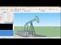 Sketchup + Sketchphysics Animasi Pompa Minyak