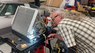 Testing Aluminum HVAC Coil Leaks and repair