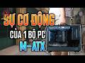 Sự CƠ ĐỘNG của 1 con CASE M-ATX?! Deepcool CH160+ #wbpc #120yenlang