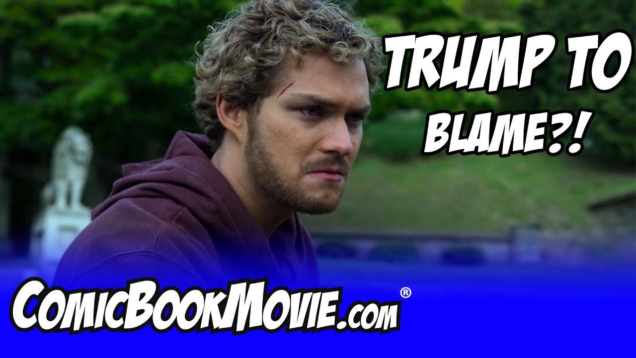 IRON FIST Star Finn Jones Blames Donald Trump For Negative Reaction To Netflix Series