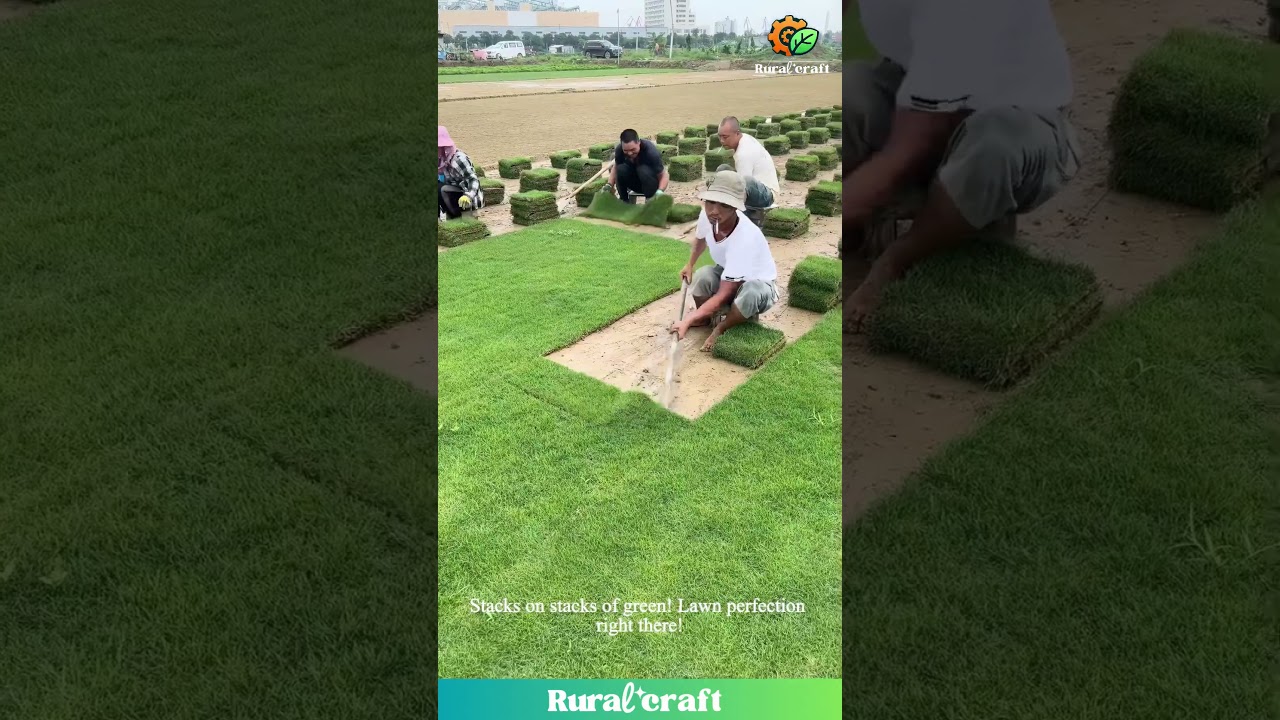 This Grass Peeling is My New ASMR! 😂 Lawn Goals AF! 