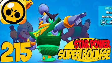 Brawl Stars - Gameplay Walkthrough Part 215 - Rico Star Power Super Bounse(iOS, Android)
