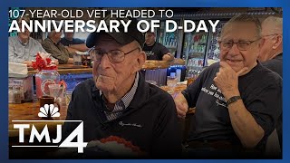 107-Year-Old WWII veteran to attend historic 80th anniversary of D-Day