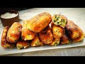 Вкусная закуска из творожного теста.