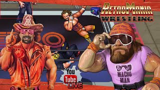 RetroMania Wrestling DLC! Macho Man Goes For The Gold!