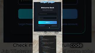 Build a Modern Login Page with Animated Electric Border Effect ⚡
