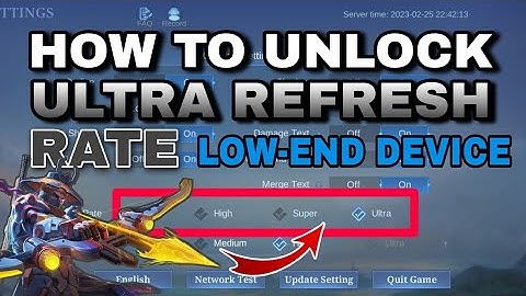 ENABLE HIGH FRAME RATE FOR LOW-END DEVICES!