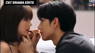 He helped her applying lipstick but then| boy for rent #thaidrama #boyforrent #youtube #moreviews