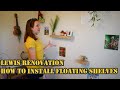 How to Install Floating Shelves