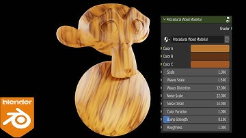 Blender Tutorial | Procedural Wood Material