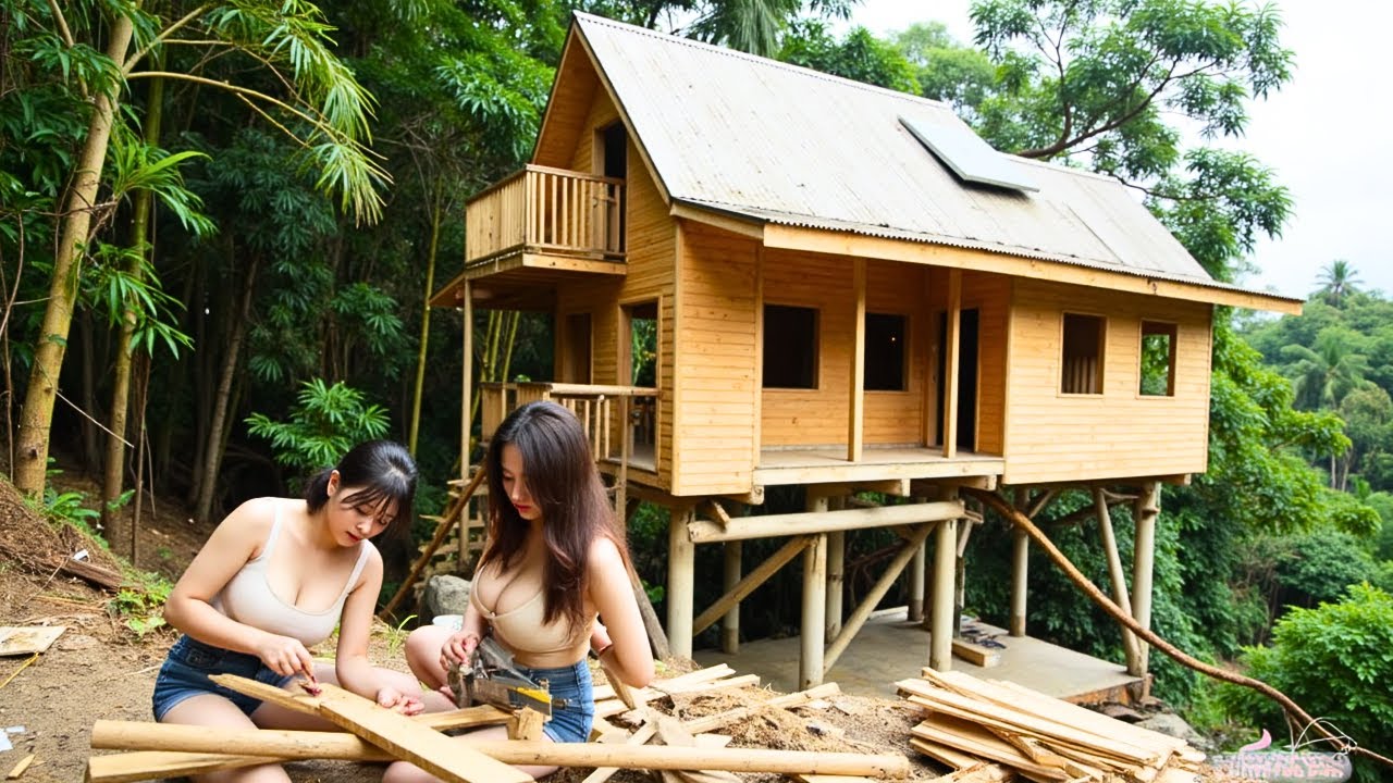 Wooden House Devastated After Typhoon Yagi | Journey of Rebuilding From the Ruins/ Start To Finish