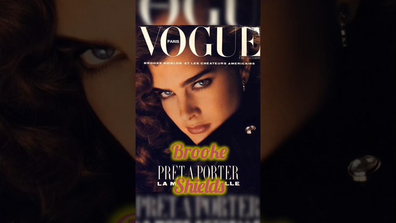 The stunning Brooke Shields 