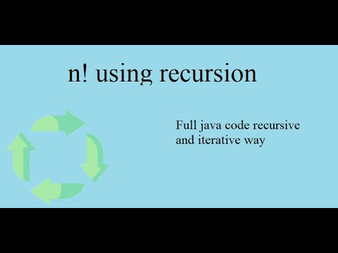 Let's code recursive way of finding the factorial of any given number java Lec-02|code.