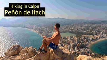 Climbing the Peñón de Ifach 🇪🇸 #calpe #hike #costablanca #climbing