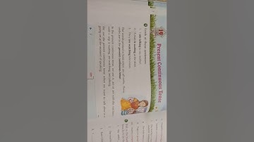 Class 3 lesson 19 Present Continuous tense Explanation