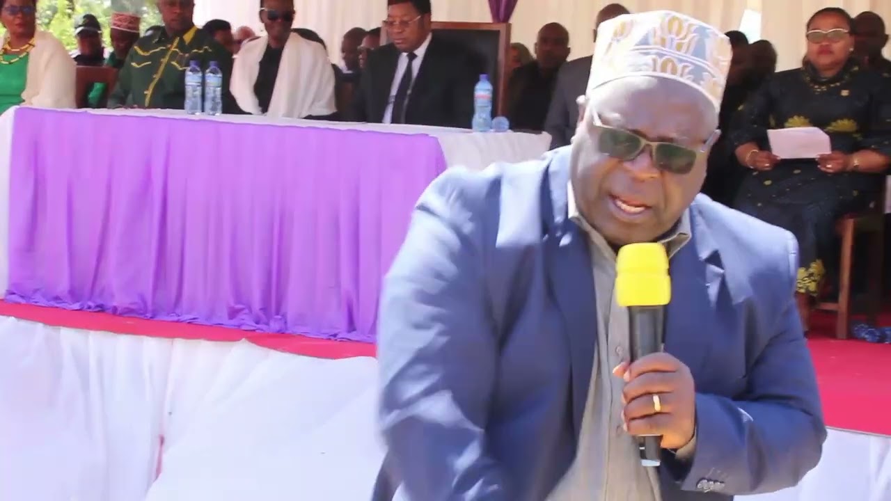 MBUNGE WA MAKAMBAKO JAH PEOPLE AWALIZA WAOMBOLEZAJI WAKATI WA KUAGA MWILI WA ALIEKUWA MBUNGE MTEGA