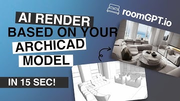 Render your BIM model with AI (Room GPT)