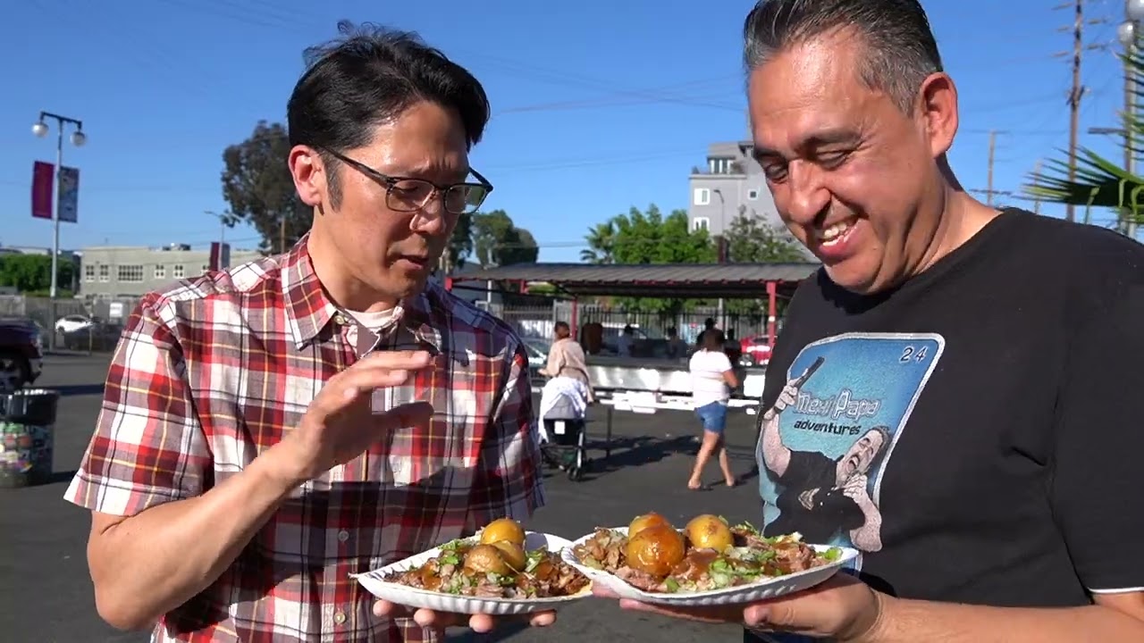Mexi Papa Goes to the Original Ave 26 Taco Stand