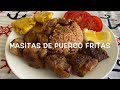Masitas de Cerdo Fritas Estilo Cubano | Cocina Con Fujita