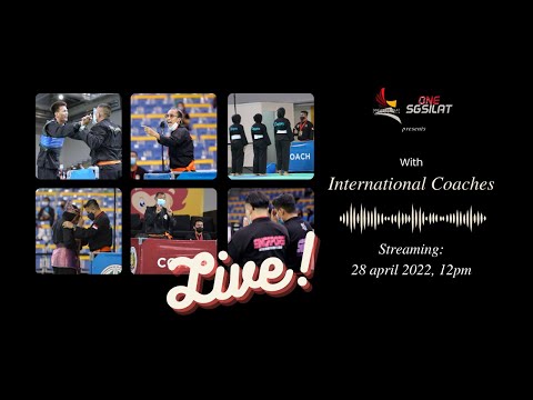 LIVE! with your own Internationally Recognized Coaches