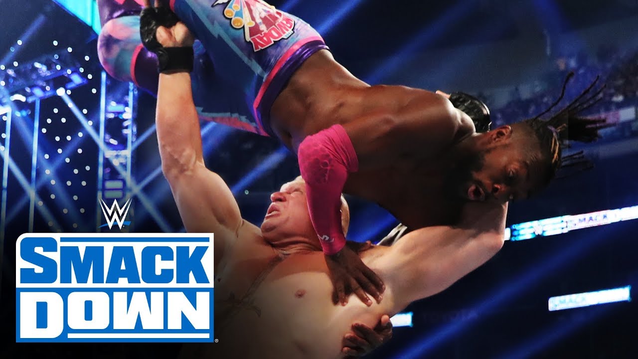 Kofi Kingston vs Brock Lesnar SmackDown Oct 4 2019