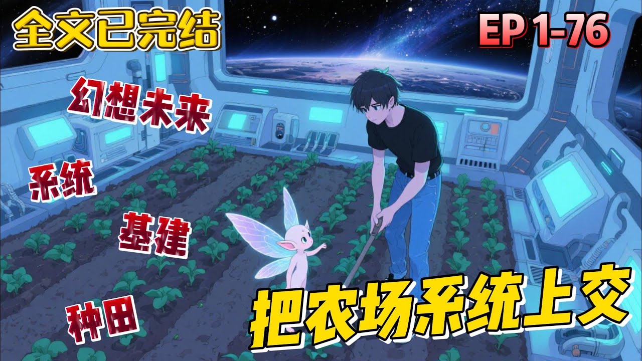 💥《把農場系統上交》1-76話：秦雲畢業回鄉，意外綁定農場系統。這系統分初中高三級，完成任務可得天材地寶。前世全球糧食危機爆發，秦雲雖捐糧卻無力阻止災難蔓延。重生後，他果斷將系統上交國家。