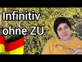 92. 💪 INFINITIV OHNE zu. Приклади речень + д/з.