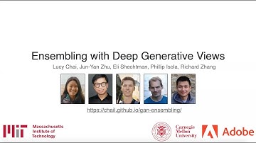 [CVPR21 Talk] Ensembling With Deep Generative Views