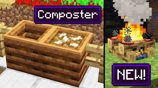 NEW Composter Block! New Sounds! Campfire Update (Minecraft 1.14 Snapshot) NEW Composter Block! New Sounds! Campfire Update (Minecraft 1.14 Snapshot)