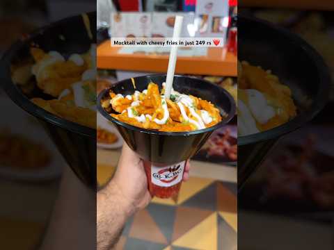 Mocktail with cheesy